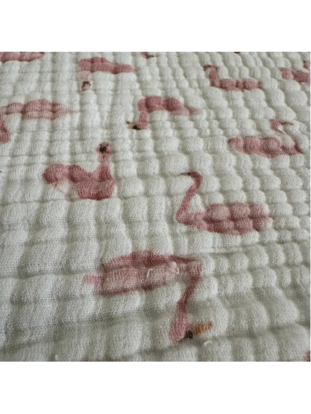 aden + anais Essentials Muslin Baby Blanket Pink Swan 100% Cotton Security Blank